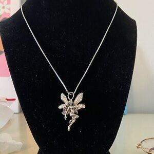 Kirks Folly Silver Fairy necklace